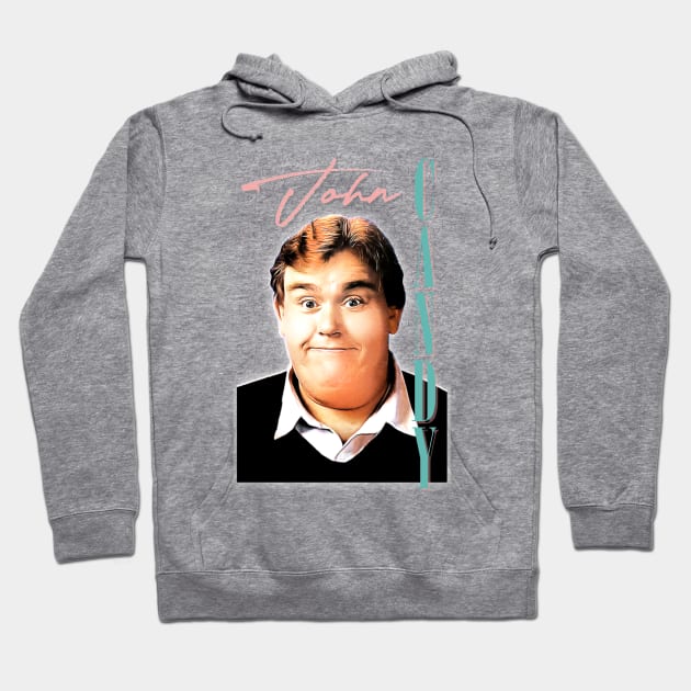 John Candy / 1980s Style Retro Fan Art Hoodie by DankFutura